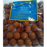 24mm HIGH GRADE COMMANDO FISH & MEAT BOILIES 500g bag DYNO BAITS