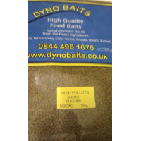 SCOPEX FLAVOUR FEEDER PELLETS ( micro ) ( DYNO BAITS ) 750g bag