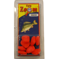 Carp Zoom PACK OF 8 SINGLE MAXI STRAWBERRY RED ARTIFICIAL CORN (CZ0706)