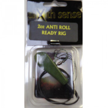 Sixth Sense Ready Made Carp Rigs ANTI-ROLL GREEN 2oz