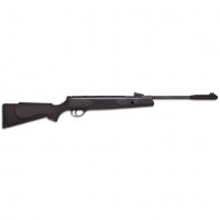 Webley VMX Spring Powered Air Rifle, Black Ambidextrous Polymer Stock 11.5 ft /lbs .177 Calibre