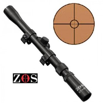 ZOS 3-7 x 20 Scopes including std mounts Telescopic Sights