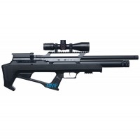 EFFECTO Zeon PCP Bullpup Lever Action Air Rifle Regulated threaded Black Synthetic Stock .22 calibre (sold as spares or repairs, to be collected from store and paid in cash only)