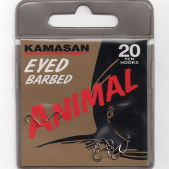 Kamasan Animal Eyed Barbed Hook Size 20